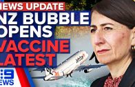 NZ-Australia bubble opens, COVID-19 vaccine rollout | 9 News Australia